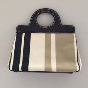 Brand New! Donald J Pliner fabric purse